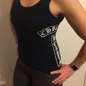 Chrome hearts vintage ribbed tank